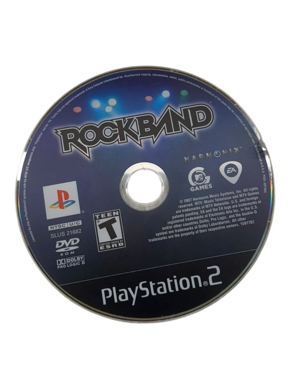 PS2 Original ROCKBAND 1 Video GAME ONLY Sony Playstation 2